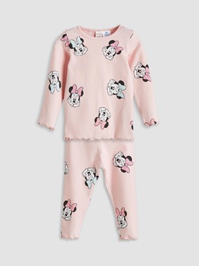 Pijama Takım AÇIK PEMBE BASKILI