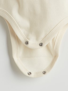 Çıtçıtlı Body BEJ BASKILI