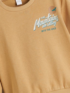 Sweatshirt KOYU BEJ