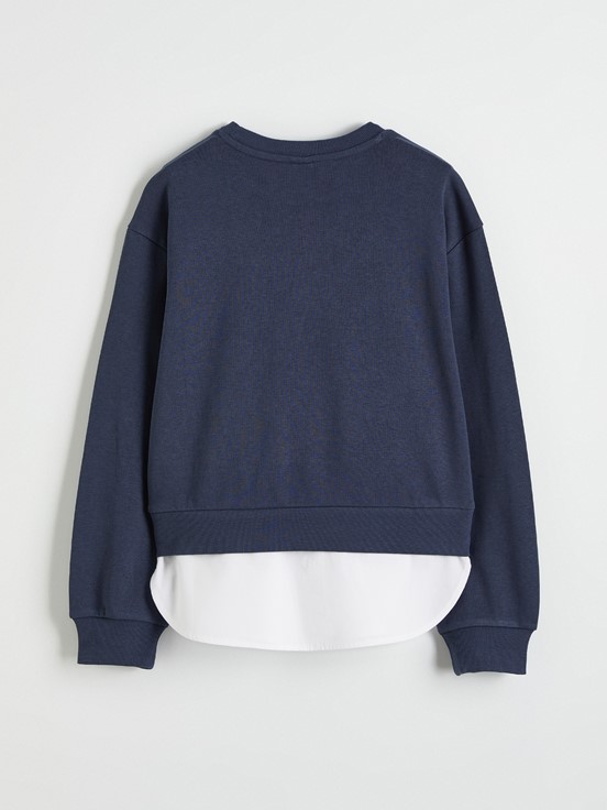Sweatshirt LACİVERT