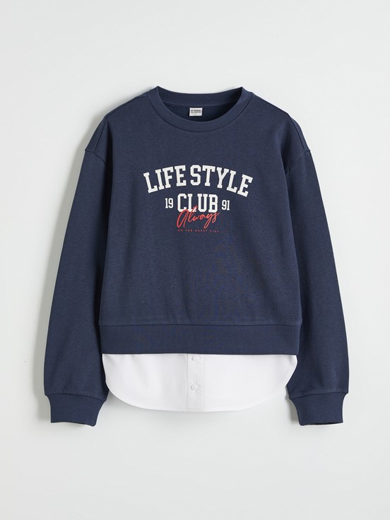 Sweatshirt LACİVERT