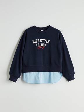 Sweatshirt LACİVERT