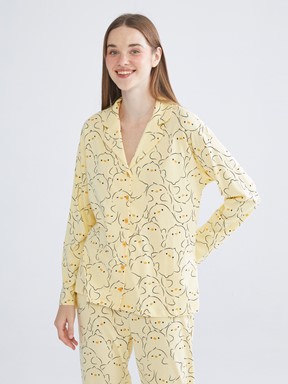 Pijama Takım SARI BASKILI