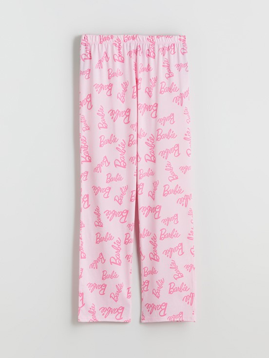 Pijama Takım PEMBE BASKILI