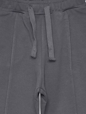 Beli Lastikli Erkek Çocuk Jogger Eşofman Altı ANTRASİT