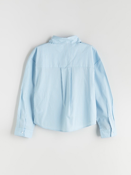 Gömlek MAVİ ÇİZGİLİ