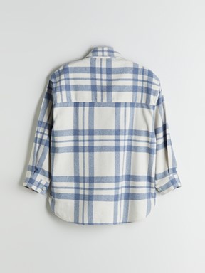 Gömlek Ceket MAVİ EKOSELİ