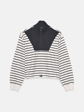 Sweatshirt SİYAH ÇİZGİLİ