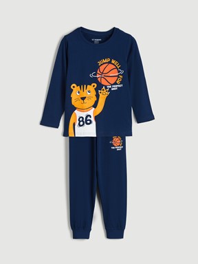 Pijama Takım LACİVERT