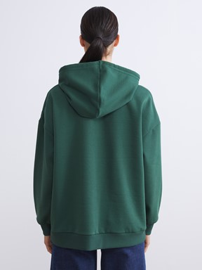 Hoodie ORTA YEŞİL