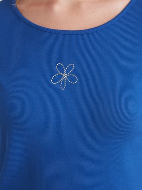 Pijama Takım MAVİ BASKILI