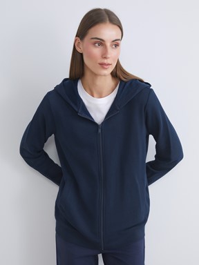 Fermuarlı Sweatshirt YENİ SİYAH