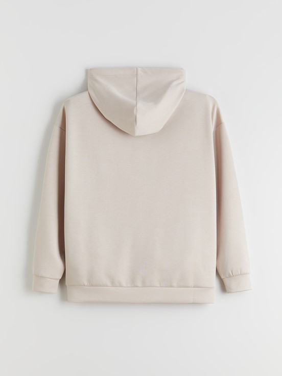 Fermuarlı Sweatshirt AÇIK GRİ