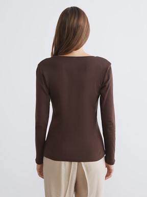 Tişört KAHVERENGİ