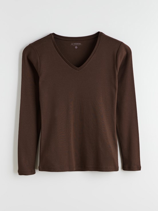 Tişört KAHVERENGİ