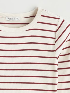 Body KOYU KIRMIZI ÇİZGİLİ