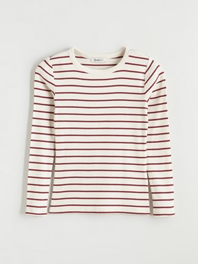 Body KOYU KIRMIZI ÇİZGİLİ