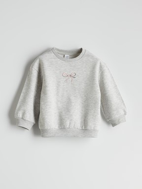 Sweatshirt AÇIK GRİ MELANJ