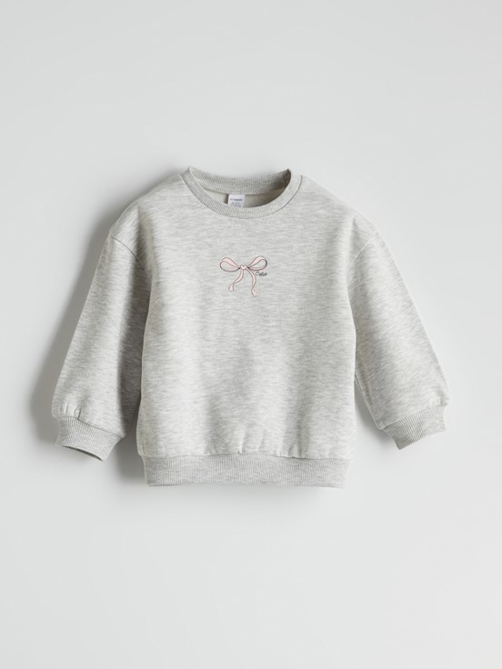 Sweatshirt AÇIK GRİ MELANJ