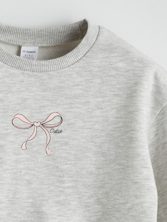 Sweatshirt AÇIK GRİ MELANJ
