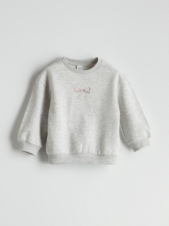 Sweatshirt AÇIK GRİ MELANJ