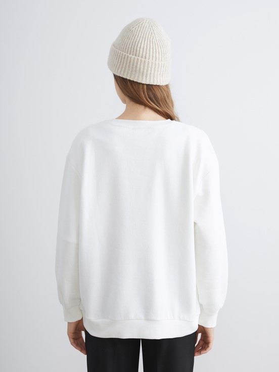 Sweatshirt BEYAZ