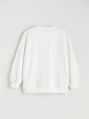 Sweatshirt BEYAZ