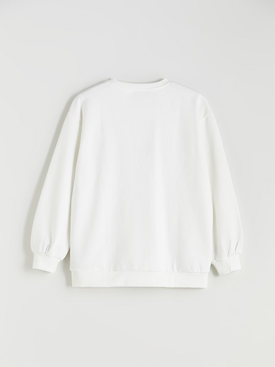Sweatshirt BEYAZ