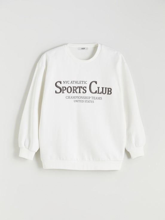 Sweatshirt BEYAZ
