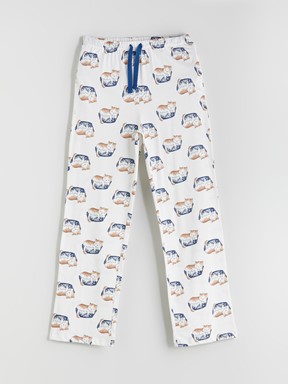 Pijama Takım EKRU BASKILI