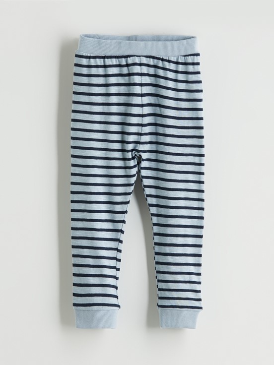 Pijama Alt MAT MAVİ ÇİZGİLİ