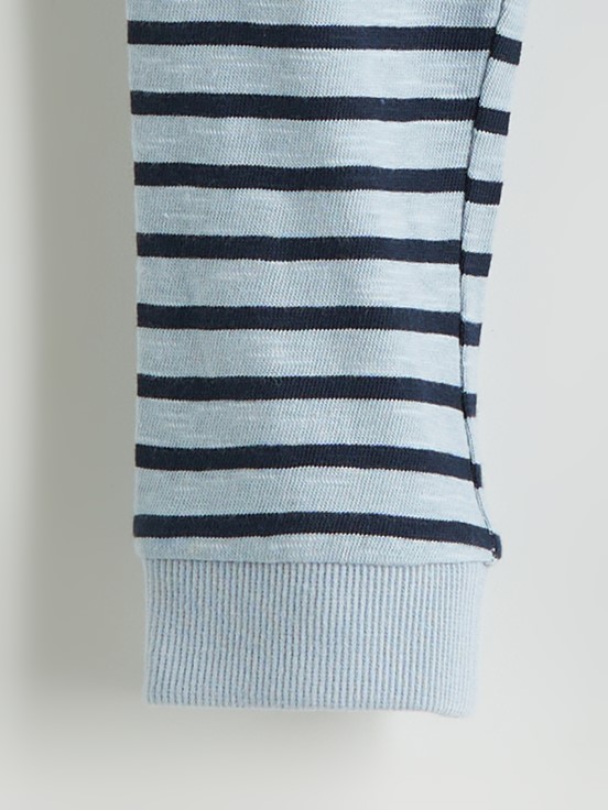 Pijama Alt MAT MAVİ ÇİZGİLİ