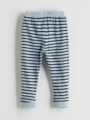 Pijama Alt MAT MAVİ ÇİZGİLİ