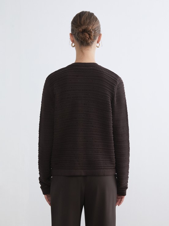 Hırka KOYU KAHVERENGİ