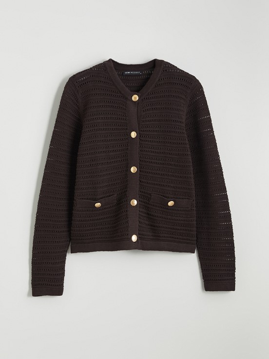 Hırka KOYU KAHVERENGİ