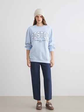 Sweatshirt BEBEK MAVİSİ