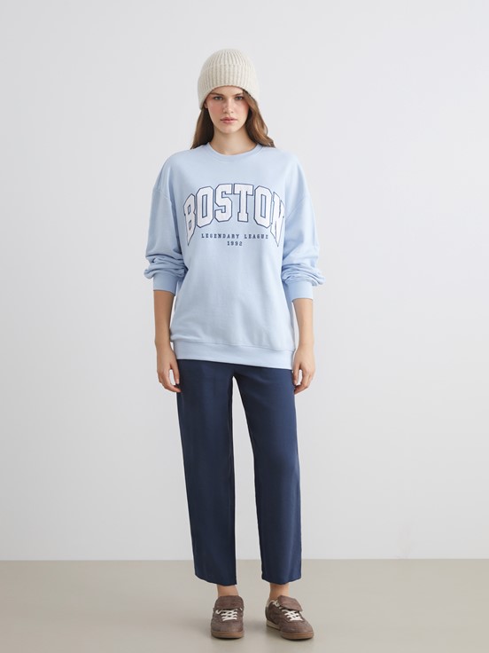 Sweatshirt BEBEK MAVİSİ