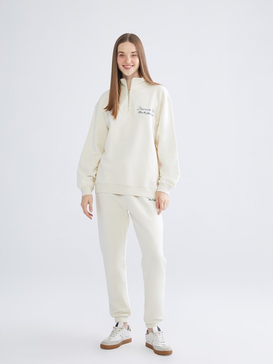 Sweatshirt AÇIK BEJ