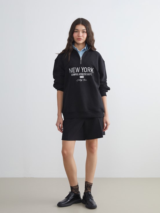 Sweatshirt YENİ SİYAH