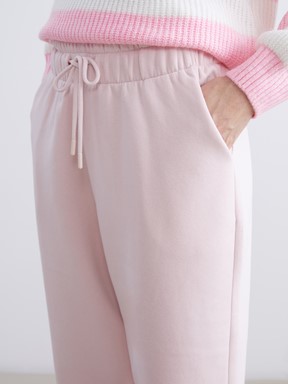 XSIDE Beli Lastikli Kadın Jogger Eşofman Altı AÇIK PEMBE