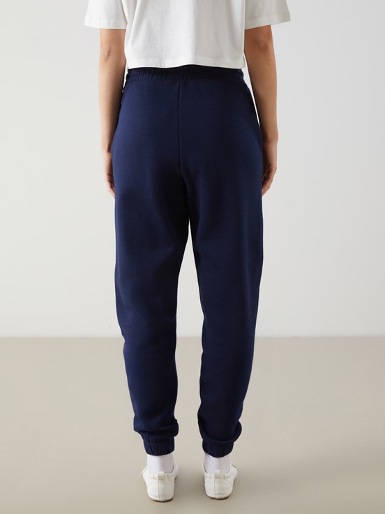 XSIDE Baskılı Beli Lastikli Kadın Jogger Eşofman Altı LACİVERT