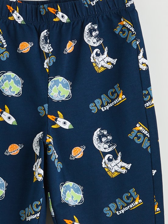 Pijama Takım AÇIK İNDİGO