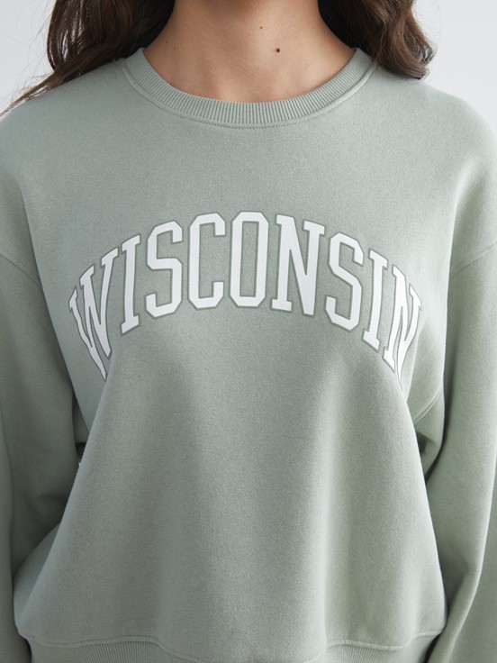 Sweatshirt AÇIK HAKİ