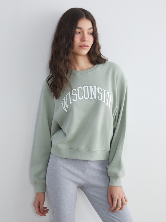 Sweatshirt AÇIK HAKİ