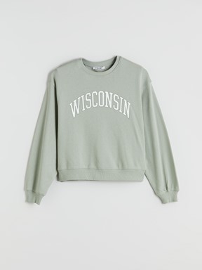Sweatshirt AÇIK HAKİ