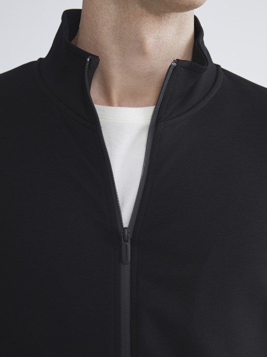 Fermuarlı Sweatshirt YENİ SİYAH