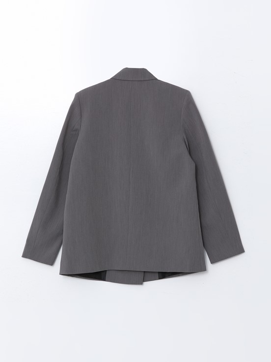 Blazer Ceket GRİ MELANJ