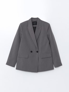 Blazer Ceket GRİ MELANJ