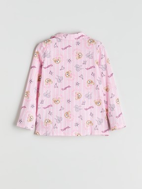 Pijama Takım PEMBE BASKILI