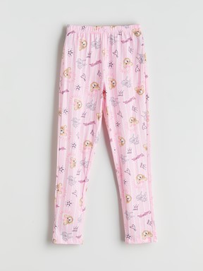 Pijama Takım PEMBE BASKILI